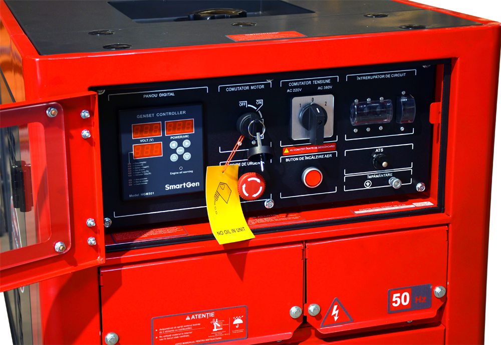 Generator DIESEL RODE12000Q Tip Inverter, ATS , AVR, 9 kW, monofazat Generator DIESEL RODE12000Q Tip Inverter, ATS , AVR, 9 kW, monofazat